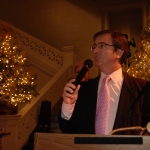 George Long presents awards for NOPA Volunteers of the Year (2006 -2009) and recognizes past and current Presidents, Owen Murphy (2006-08) and Mark Sindler (2008-10) (c) David Rae Morris, 2009
