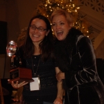 Lori Waselchuk recieving 2009 Volunteer of the Year award from NOPA board member Margo DuBos (c) David Rae Morris, 2009