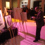Dr. Fred Husserl surveying auction prints (c) David Rae Morris, 2009