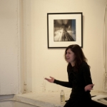 Susan Burnstine gallery talk at Canary Gallery, Dec 12, PhotoNOLA 2009 (c) Samuel Portera