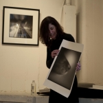 Susan Burnstine gallery talk at Canary Gallery, Dec 12, PhotoNOLA 2009 (c) Samuel Portera