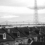 Philip Denman: Rooftop Scene, French Quarter and Bridge