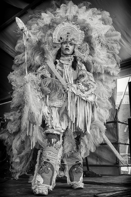 Skip Bolen - Mardi Gras Indian, 2013