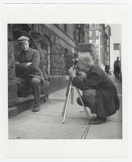 Clarence John Laughlin photographing Jonathan Williams (1929-2008