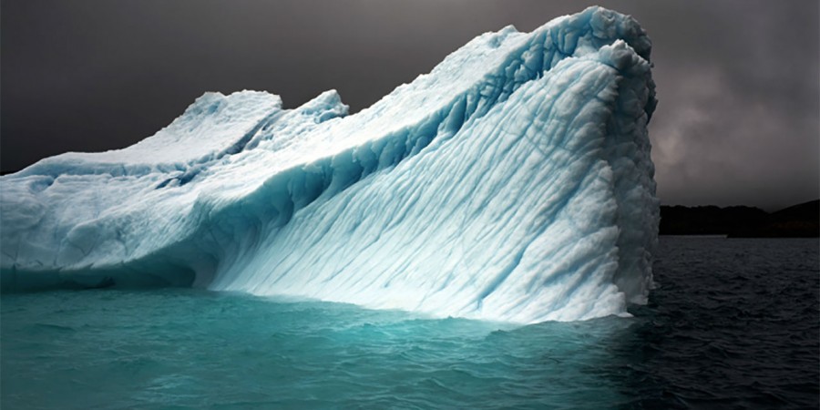 Camille Seaman - Breaching Iceberg, Greenland 2008