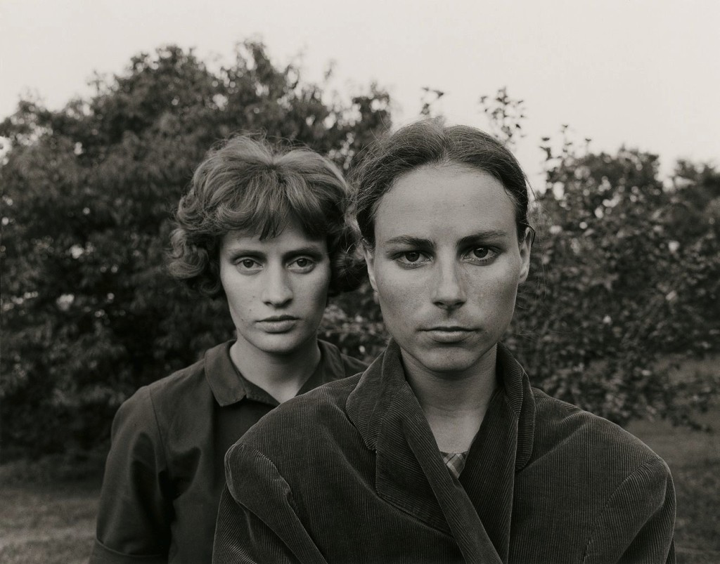 Emmet Gowin - Edith and Ruth, Danville, Virginia 1966