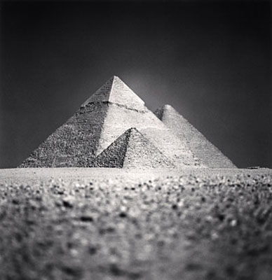 Michael Kenna - Giza Pyramid, Study 5, Cairo, 2009