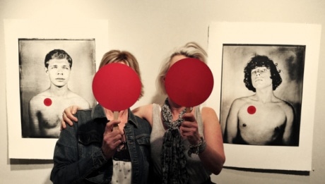 Christa Blackwood: A Dot Red - opening at Candela Books & Gallery
