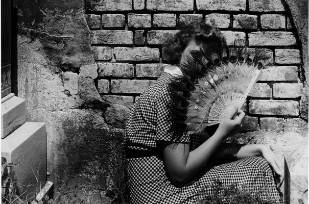 The Peacock Fan, 1940 by Clarence John Laughlin © The Historic New Orleans Collection. Accession number 1981.247.1.615.