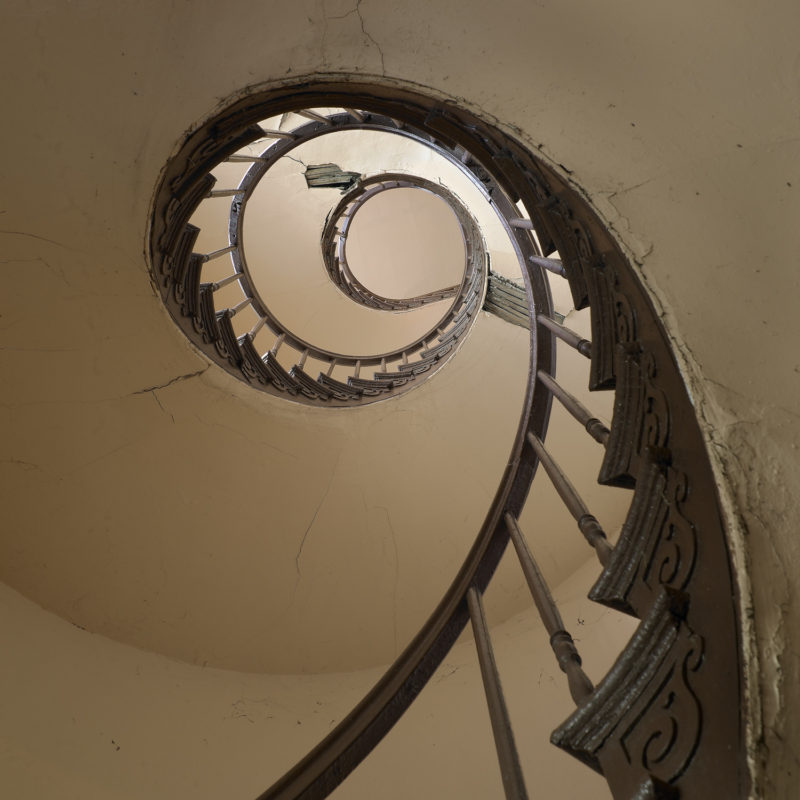 Richard Sexton - Spiral Staircase | 2017 Collectors Club Print