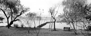 Ladder in Hangzhou by ©Lois Conner